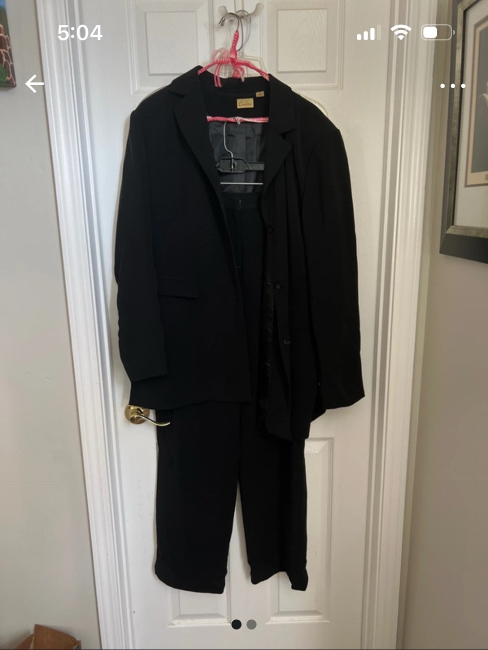 Caslon Black Women's Pantsuit - Classic Tailored Set